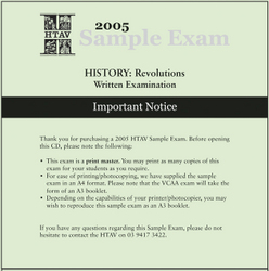2005 HTAV Revolutions Sample Exam - CD 2005 HTAV Revolutions Sample Exam - CD